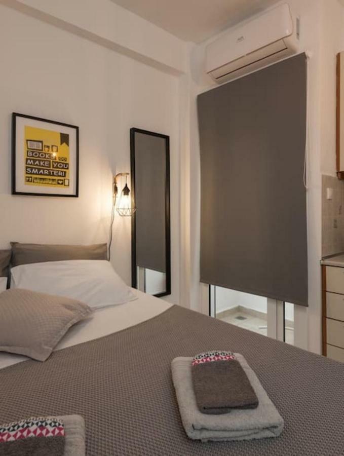 Central Studio! Fiber Wifi, Ac, Private, Self Check-In! Thessaloniki Exterior foto