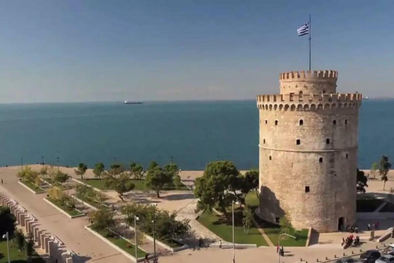 Central Studio! Fiber Wifi, Ac, Private, Self Check-In! Thessaloniki Exterior foto